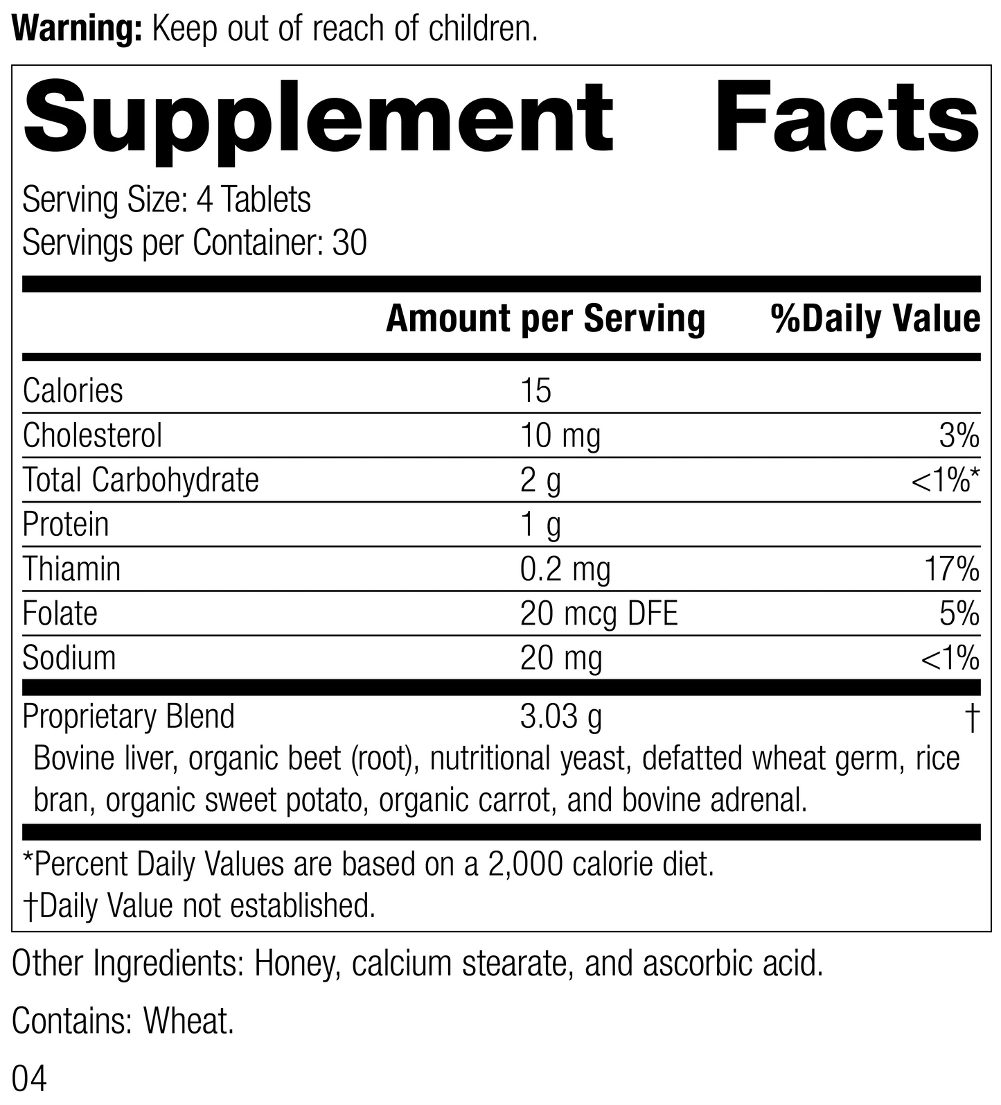 Cataplex B Core