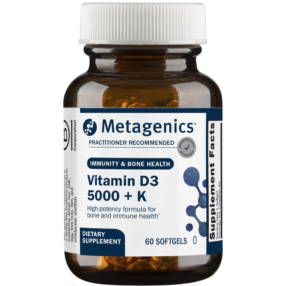 Metagenics Vitamin D3 5000 + K