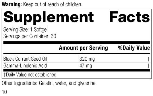 Black Currant Seed Oil