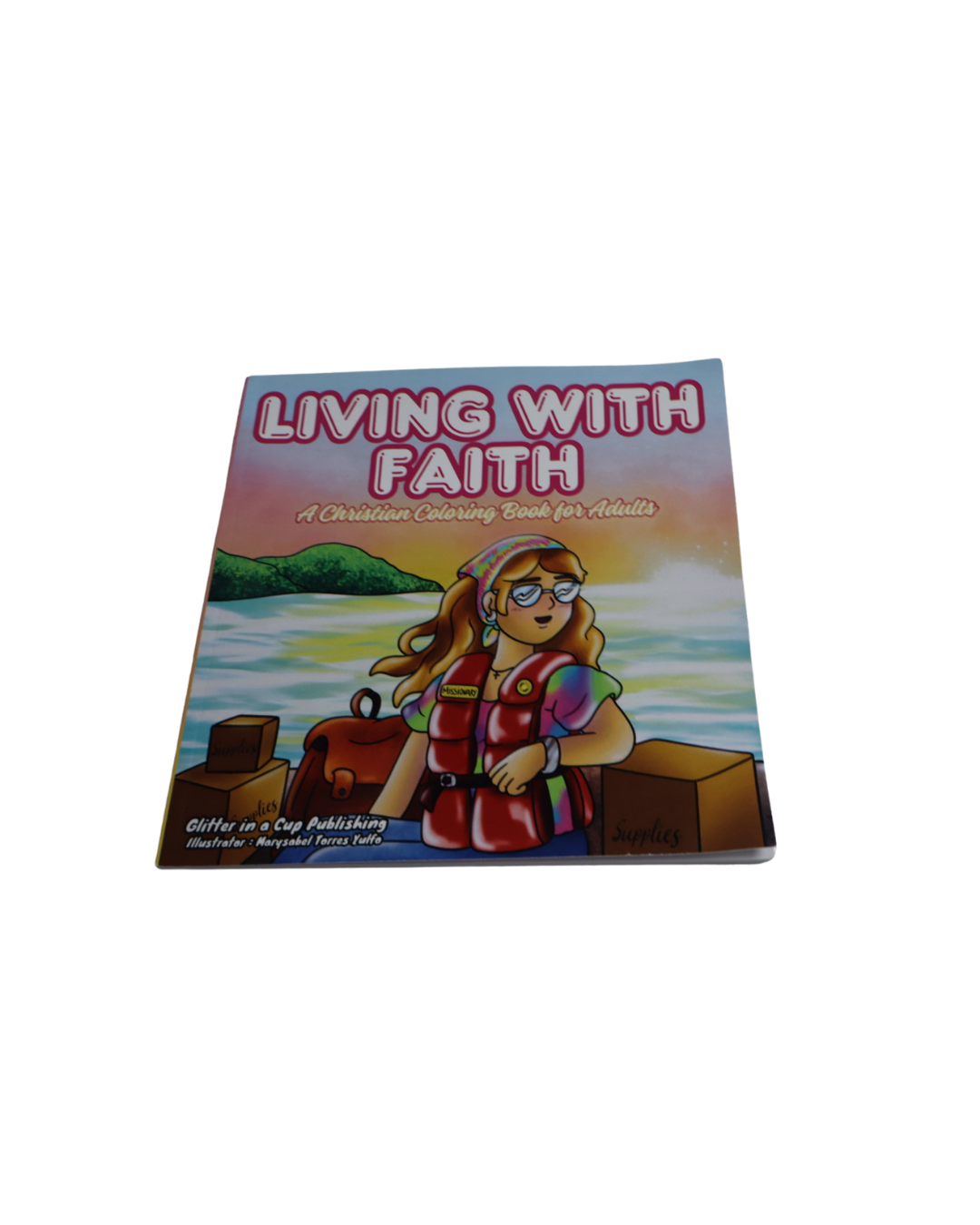 Living with faith Coloring Book